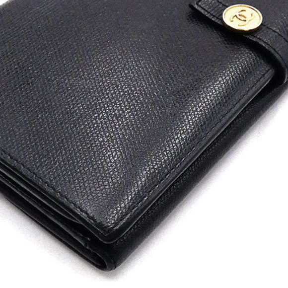 CHANEL Wallet CC Coco Button BifLong Wallet Black - Picture 6 of 16